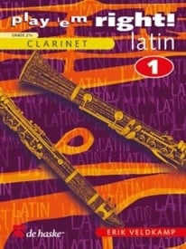 Play 'em Right - Latin 1 for Clarinet by Veldkamp published by Dehaske